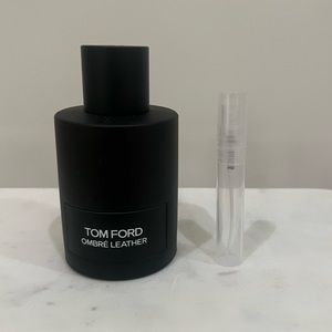 Ombré Leather by Tom Ford 5ml sample in refillable travel atomizer